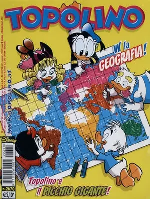 Copertina di TOPOLINO · 2670 — Topolino n. 2670