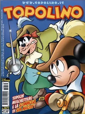 Copertina di TOPOLINO · 2672 — Topolino n. 2672