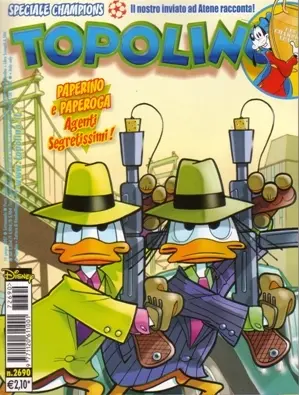 Copertina di TOPOLINO · 2690 — Topolino n. 2690