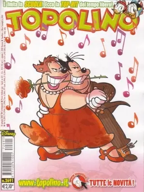 Copertina di TOPOLINO · 2691 — Topolino n. 2691