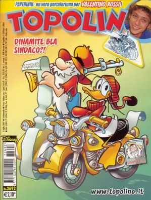 Copertina di TOPOLINO · 2692 — Topolino n. 2692