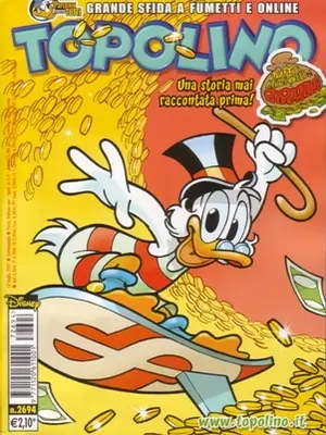 Copertina di TOPOLINO · 2694 — Topolino n. 2694