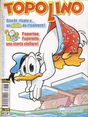 Copertina di TOPOLINO · 2698 — Topolino n. 2698