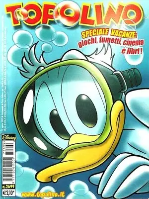 Copertina di TOPOLINO · 2699 — Topolino n. 2699