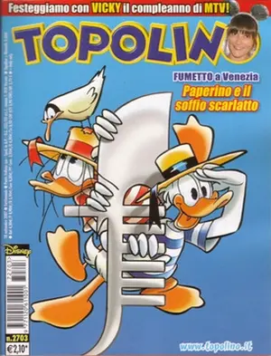 Copertina di TOPOLINO · 2703 — Topolino n. 2703