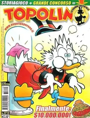 Copertina di TOPOLINO · 2710 — Topolino n. 2710