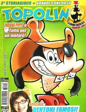 Copertina di TOPOLINO · 2712 — Topolino n. 2712