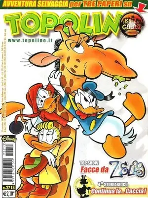 Copertina di TOPOLINO · 2713 — Topolino n. 2713