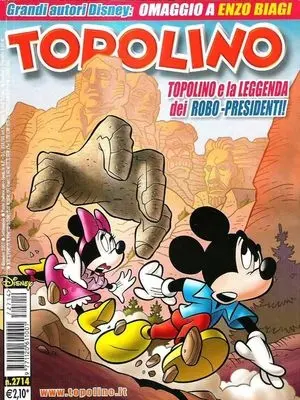 Copertina di TOPOLINO · 2714 — Topolino n. 2714