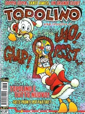 Copertina di TOPOLINO · 2717 — Topolino n. 2717