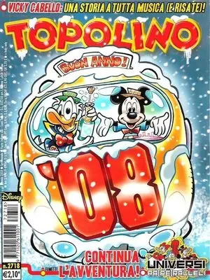 Copertina di TOPOLINO · 2718 — Topolino n. 2718