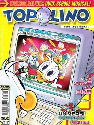 Copertina di TOPOLINO · 2720 — Topolino n. 2720
