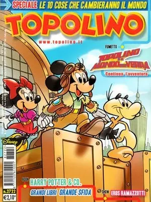 Copertina di TOPOLINO · 2722 — Topolino n. 2722