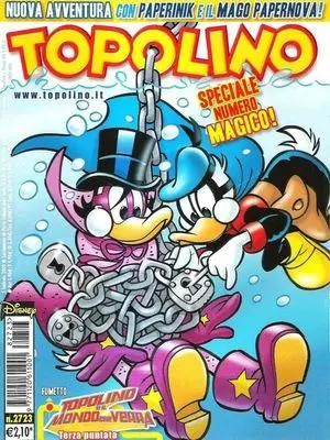 Copertina di TOPOLINO · 2723 — Topolino n. 2723