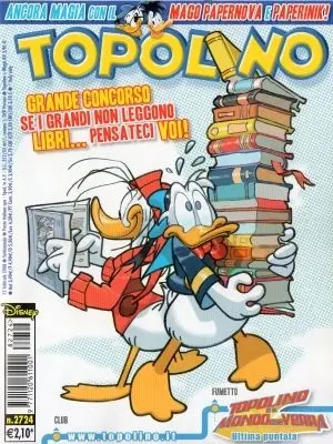 Copertina di TOPOLINO · 2724 — Topolino n. 2724