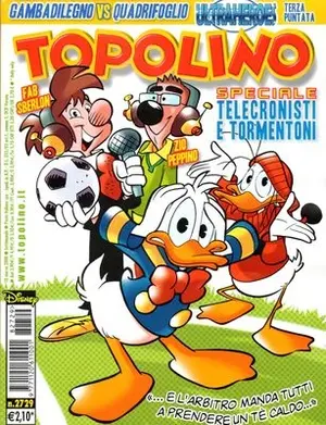 Copertina di TOPOLINO · 2729 — Topolino n. 2729