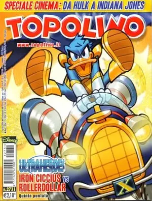 Copertina di TOPOLINO · 2731 — Topolino n. 2731