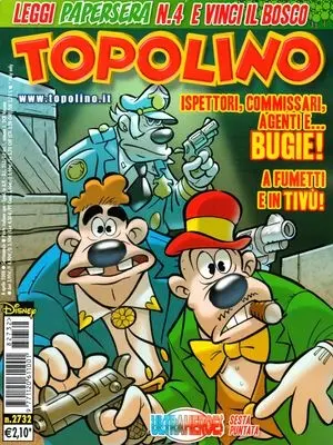 Copertina di TOPOLINO · 2732 — Topolino n. 2732