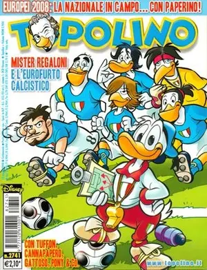 Copertina di TOPOLINO · 2741 — Topolino n. 2741