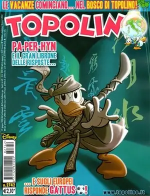 Copertina di TOPOLINO · 2742 — Topolino n. 2742