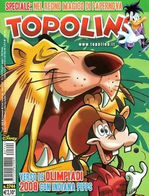 Copertina di TOPOLINO · 2744 — Topolino n. 2744