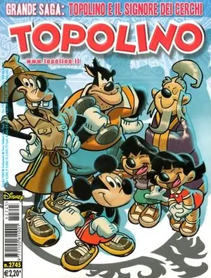Copertina di TOPOLINO · 2745 — Topolino n. 2745