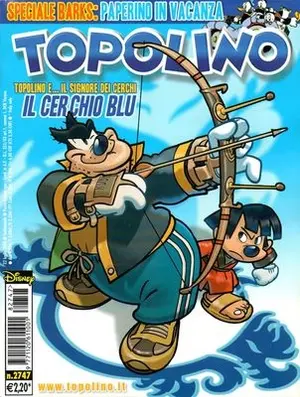 Copertina di TOPOLINO · 2747 — Topolino n. 2747
