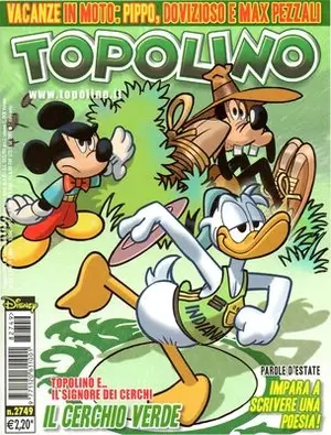 Copertina di TOPOLINO · 2749 — Topolino n. 2749