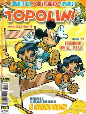 Copertina di TOPOLINO · 2750 — Topolino n. 2750