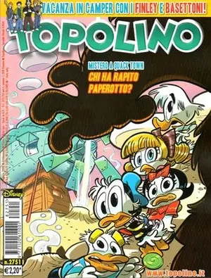 Copertina di TOPOLINO · 2751 — Topolino n. 2751