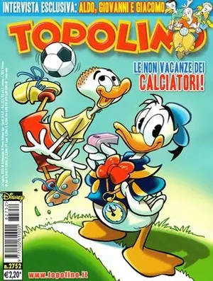 Copertina di TOPOLINO · 2752 — Topolino n. 2752