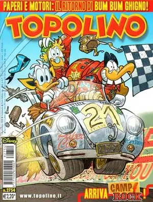 Copertina di TOPOLINO · 2754 — Topolino n. 2754