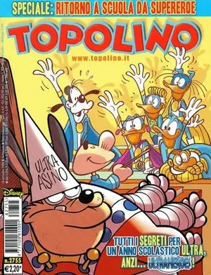 Copertina di TOPOLINO · 2755 — Topolino n. 2755