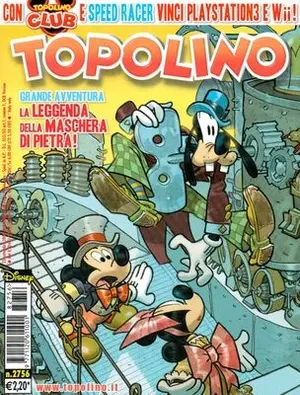 Copertina di TOPOLINO · 2756 — Topolino n. 2756
