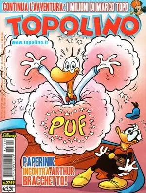 Copertina di TOPOLINO · 2759 — Topolino n. 2759