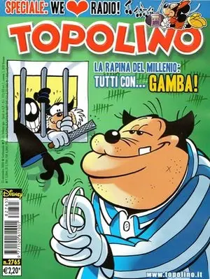 Copertina di TOPOLINO · 2765 — Topolino n. 2765