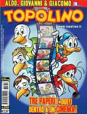 Copertina di TOPOLINO · 2769 — Topolino n. 2769