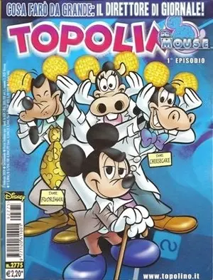 Copertina di TOPOLINO · 2775 — Topolino n. 2775
