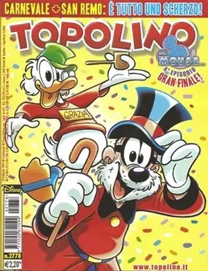 Copertina di TOPOLINO · 2778 — Topolino n. 2778