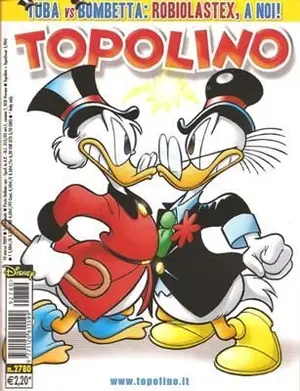 Copertina di TOPOLINO · 2780 — Topolino n. 2780