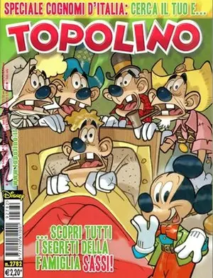 Copertina di TOPOLINO · 2782 — Topolino n. 2782