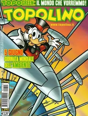 Copertina di TOPOLINO · 2793 — Topolino n. 2793