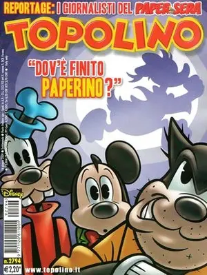 Copertina di TOPOLINO · 2794 — Topolino n. 2794