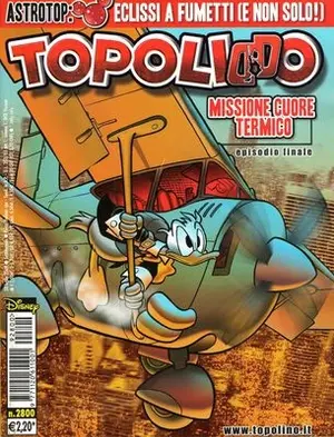 Copertina di TOPOLINO · 2800 — Topolino n. 2800