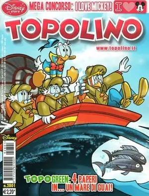 Copertina di TOPOLINO · 2801 — Topolino n. 2801