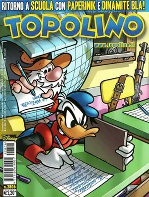 Copertina di TOPOLINO · 2806 — Topolino n. 2806