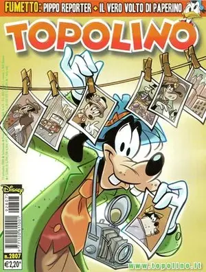Copertina di TOPOLINO · 2807 — Topolino n. 2807