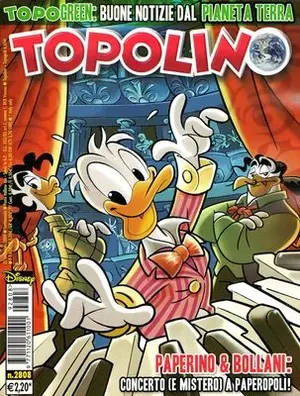 Copertina di TOPOLINO · 2808 — Topolino n. 2808