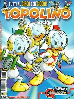 Copertina di TOPOLINO · 2809 — Topolino n. 2809