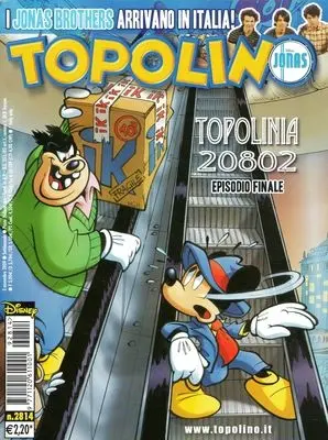 Copertina di TOPOLINO · 2814 — Topolino n. 2814